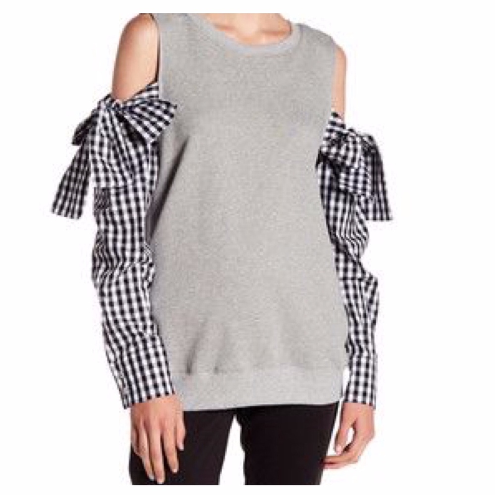 Lea & Viola Cold Shoulder Top (Anthropologie)